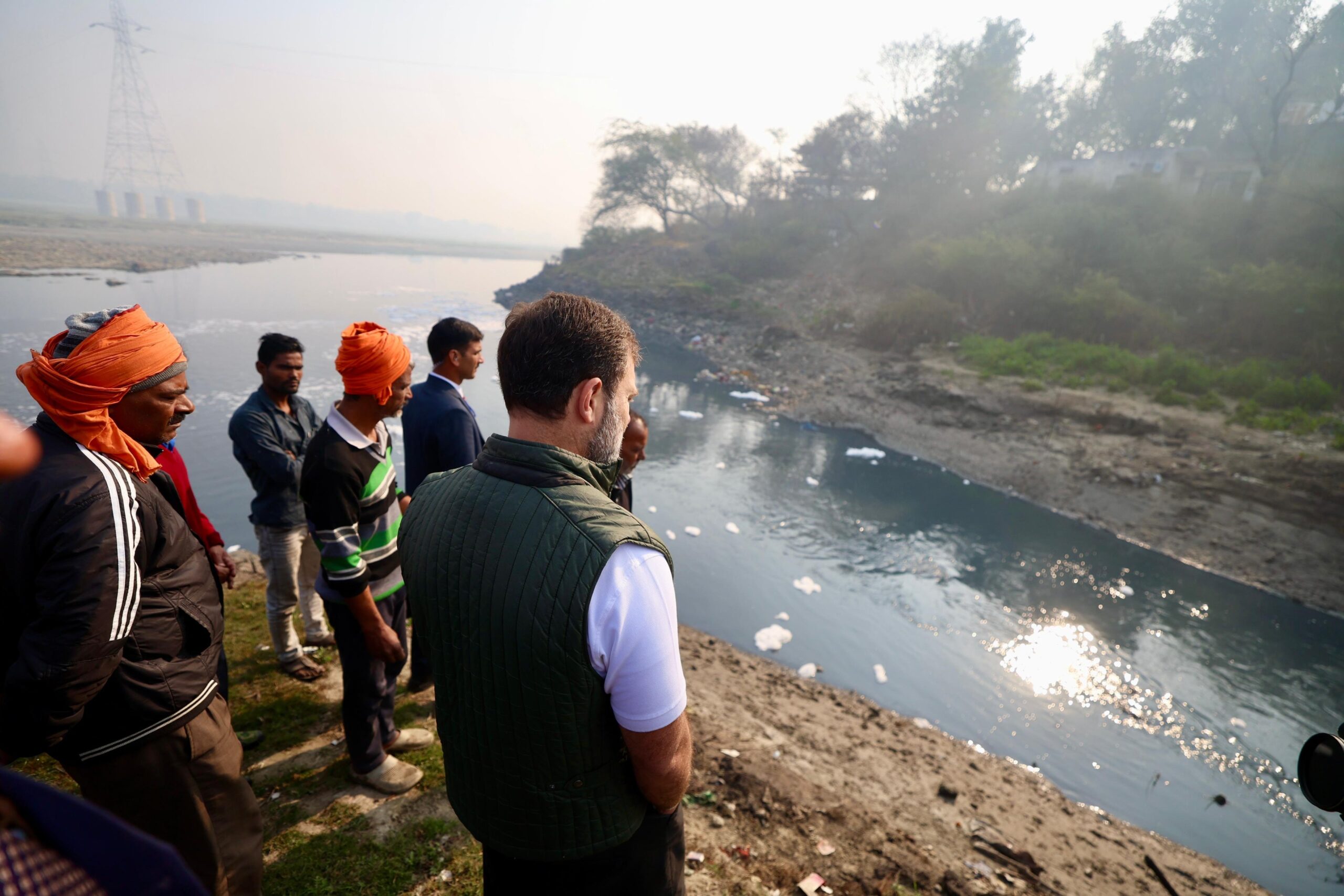 दिल्ली चुनाव में राहुल गांधी ने यमुना नदी को मुद्दा बनाकर केजरीवाल पर बोला हमला